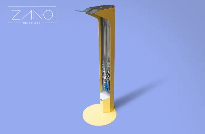 Station de réparation de vélos en libre-service - Utilisable en ville, sur pistes cyclables ou trajets longue distance - Stilo_1