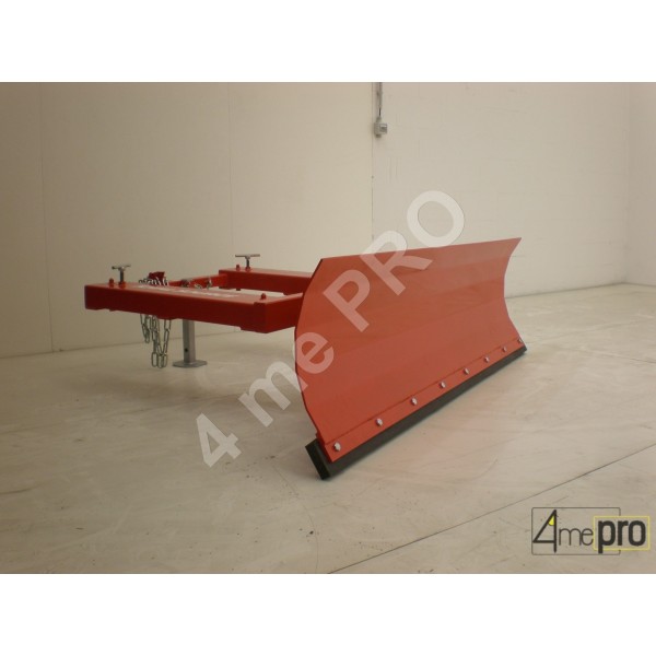 141ta1169 - Lame de chasse-neige pour chariot élévateur - orientable avec bande en caoutchouc_1