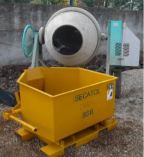 Benne speciale bétonnière avec fourreaux et boucles de levage 500 l_1