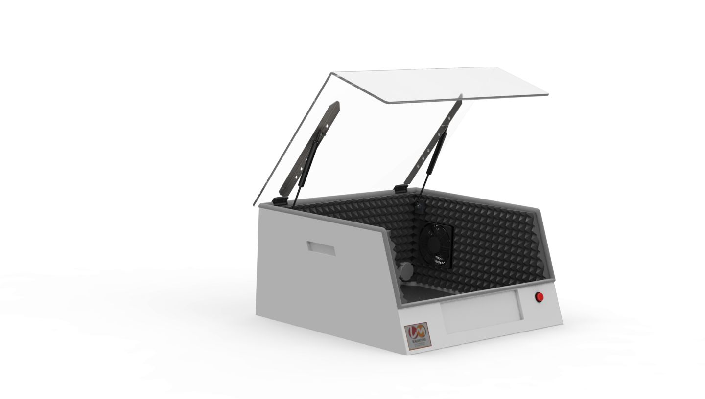 Capot d'insonorisation APHONIC pour imprimante matricielle - Matériau composite 10mm - Haute résistance et performance acoustique_1