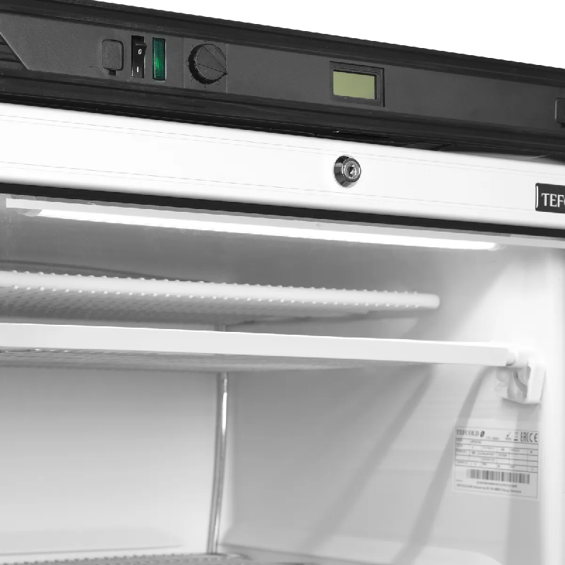 Congélateur vertical vitré UFFS371G L/H ( 300 / 270L) Blanc TEFCOLD_1