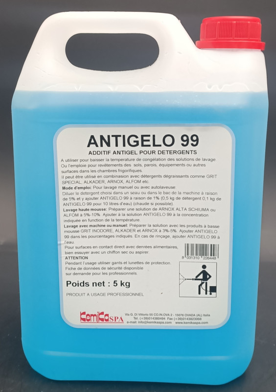 Kemika antigelo 99 additif antigel pour les detergents et l'eau bidon de 5l_1
