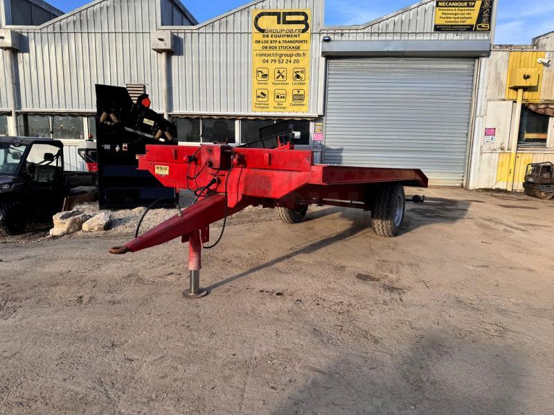 Metallic E80 Remorque agricole 8T 1 essieu (NET DE TVA)_1