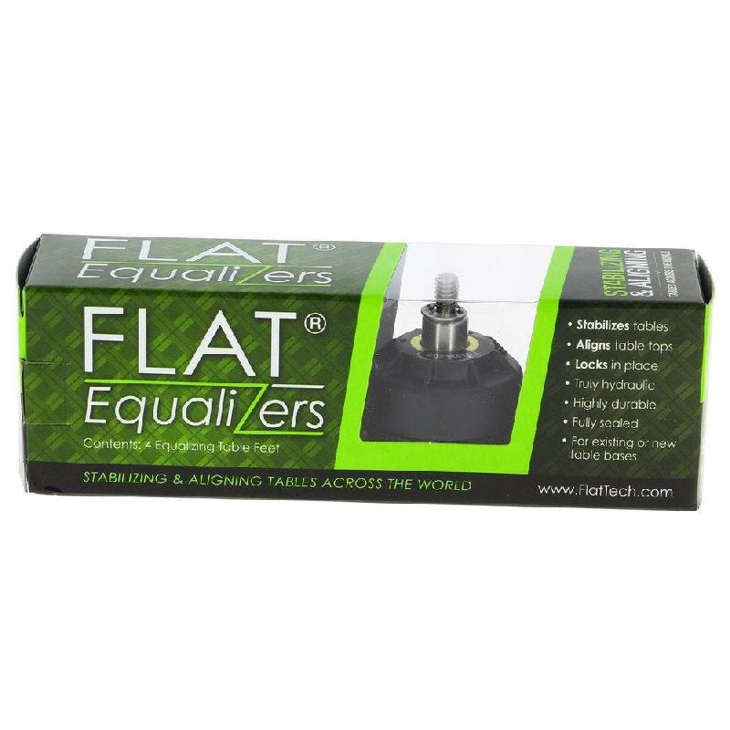 Vérins auto-stabilisants pour pied de table Flat M6 - lot de 4_1
