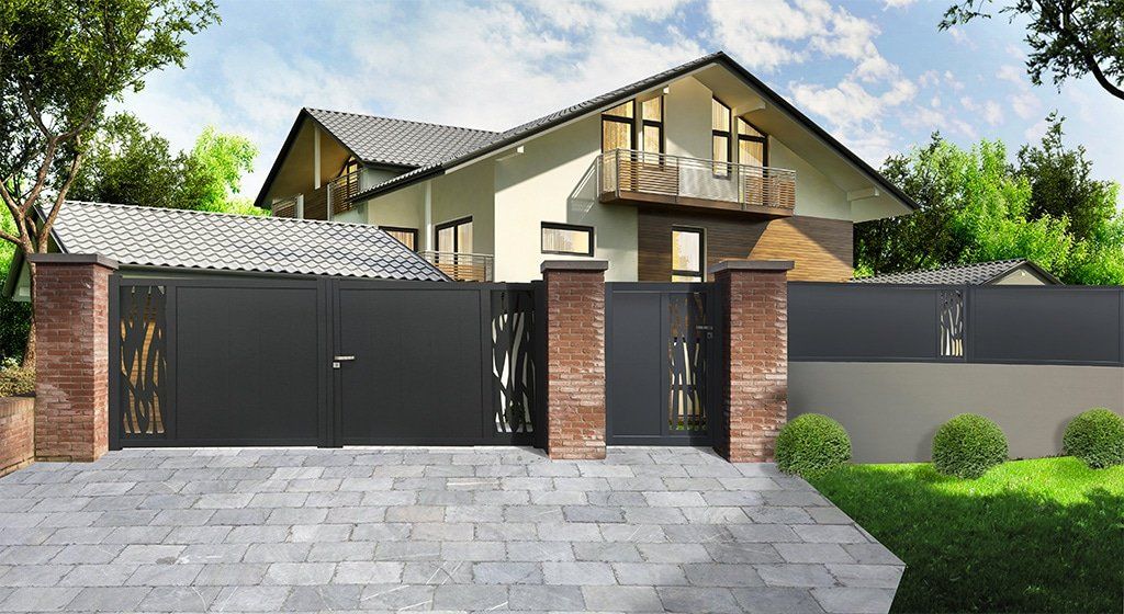 Dordogne - clôture en aluminium - 123 pvc alu - thermolaquage_1