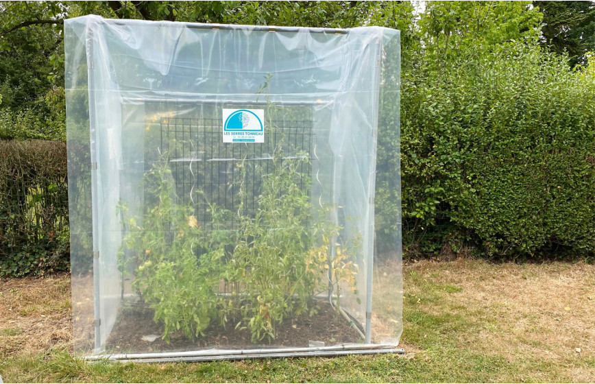 Serre de jardin pratique, peu encombrant et fiable, idéale contre le mildiou - Largeur 1,73 m - ABRI POTAGER_2