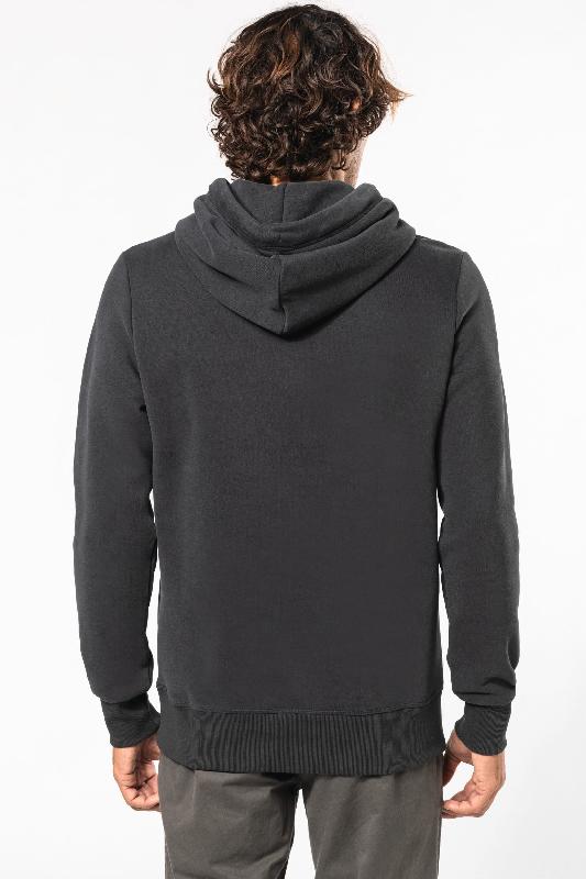 Sweat-shirt capuche homme Kariban - Réf: KV2308 - Molleton gratté, toucher peau de pêche, aspect vintage_1