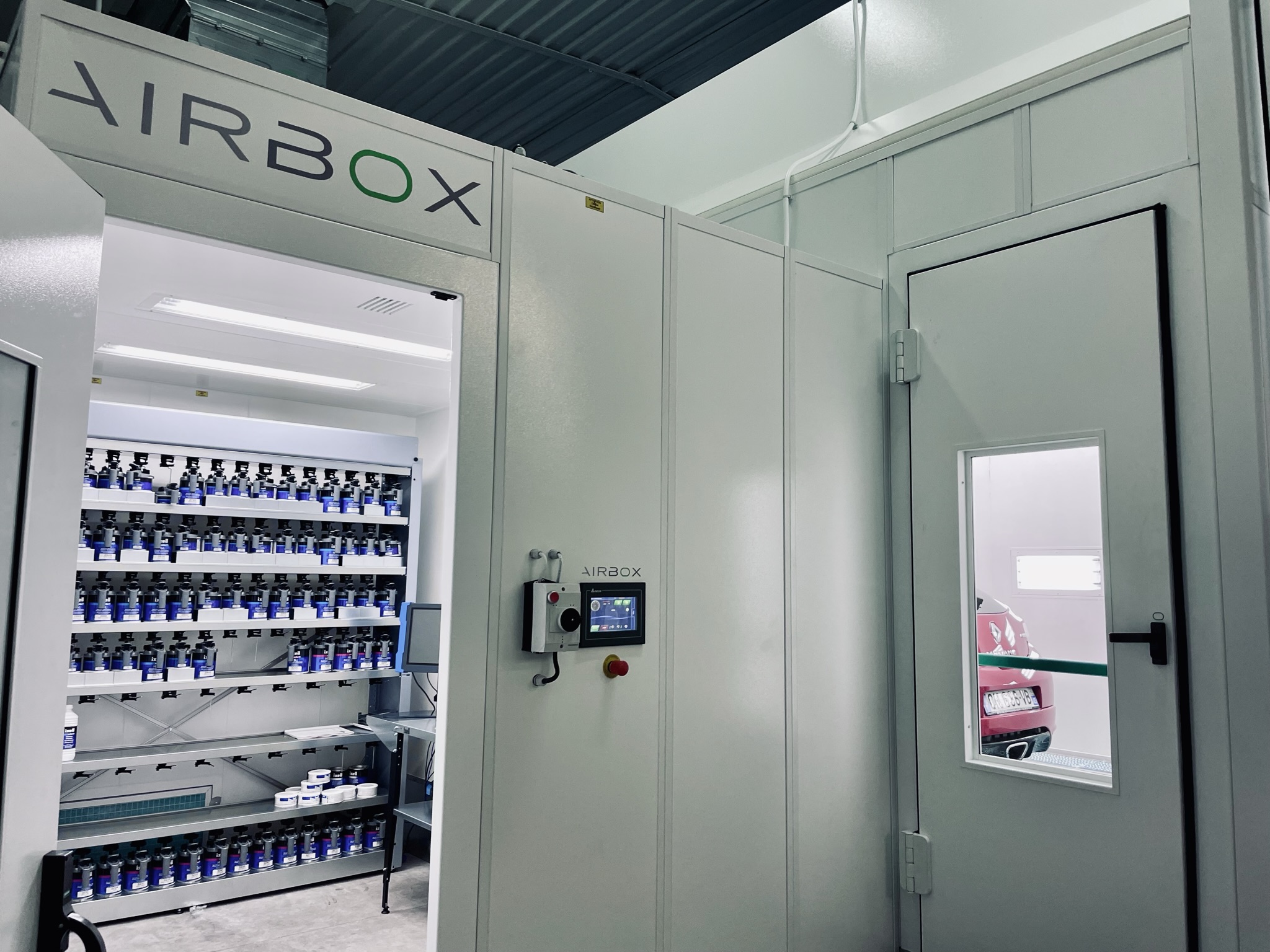 Laboratoire ventilé avec éclairage  ATEX_1