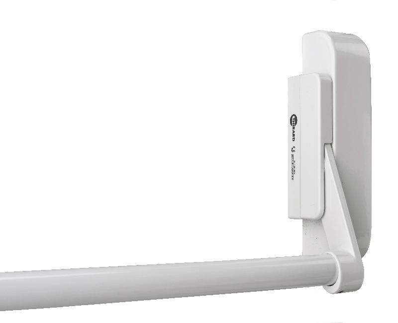 Serrure anti-panique 1 point latéral réversible - laqué blanc - pour porte maxi 1150 mm - norme CE NF EN1125 - Réf. 00009602 - THIRARD_1