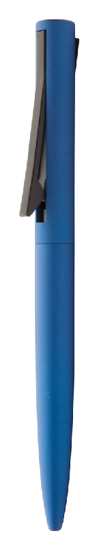 Stylo bille en aluminium - encre bleue - couleur bleu - 18g_1