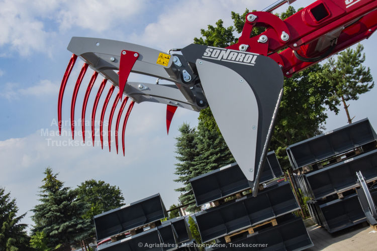 Godet grappin crocodile toutes tailles, adaptable sur Euro - Sonarol LK SNR 2200_1