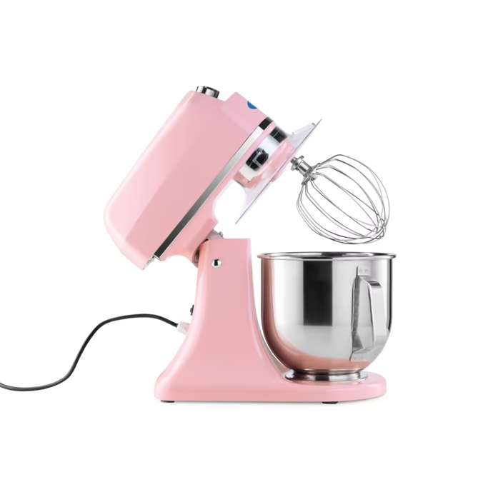 Mixer planétaire - 7 L - jusqu'à 2 kg de pâte - rose | Maxima - 09300151_1