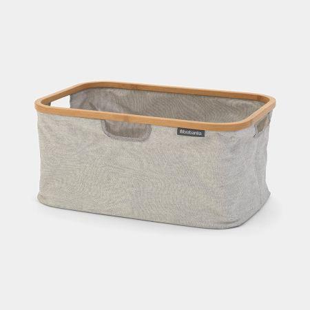 Panier à linge pliable Brabantia - 40 litres - Grey - Stockage facile et compact_1