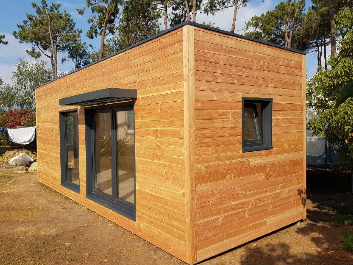Studio de jardin Evry 20 m² - maison de jardin en ossature bois - 100% isolé, modifiable et sans permis de construire_1