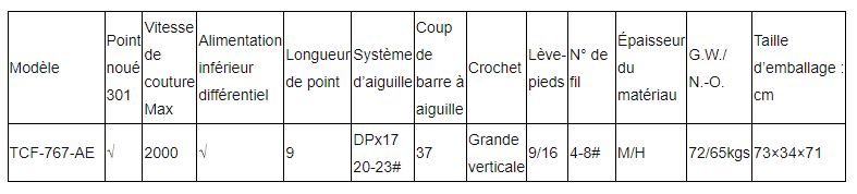 TCF-767-AE - Piqueuse plate avec coupe-bordure - Topeagle International Ltd. - Vitesse de couture 2000 s.p.m_1