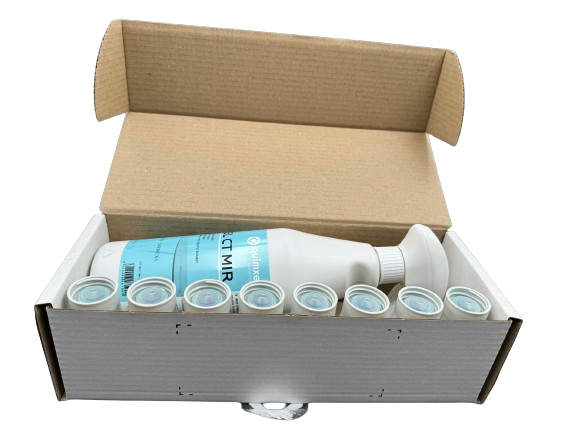 Capxel kit demarrage ct mir 50ml ultra-concentre pour vitres boite de 8+flacon pulverisateur_1