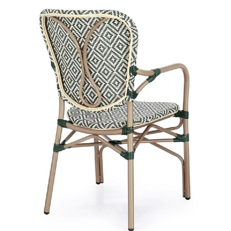 Chaise avec accoudoir Cadeira vert 55 x 62 x 93 cm - par 8_1