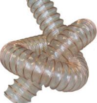 Gaine WINDFLEX 600 PU AL - Couronne de 10 m, Transparent, 254 mm_1