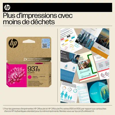 HP 937e Cartouche dencre authentique Magenta EvoMore_1