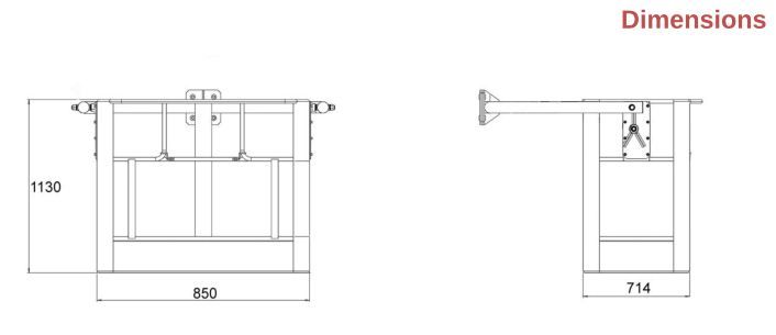 Panier nacelle en fer - matilsa - 1 personne_1