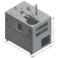 Tempéreuse à chocolat professionnelle LCM Twin Temper - LCM Schokoladenmaschinen GmbH - capacité 55 et 80 kg - poids à vide 320 et 350 kg - jusqu'à 300 kg/h_0