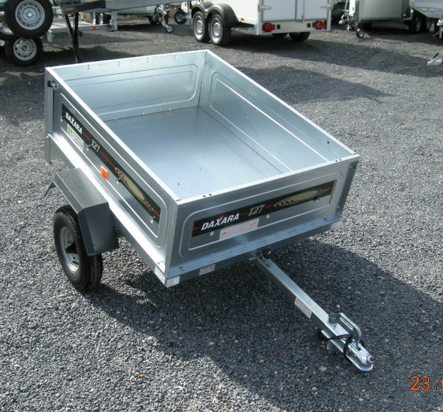 Remorque polyvalente et étanche Daxara 127 pour bagages