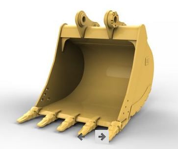 485-7621 godet d'excavation à usage normal avec lame de nivellement - caterpillar finance france - 650 mm (25 in)_1