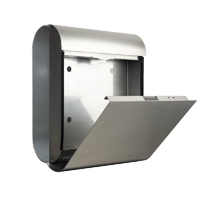 Boîte aux lettres en acier inoxydable Cosmo - design moderne, robuste et fabriquée en Allemagne_1