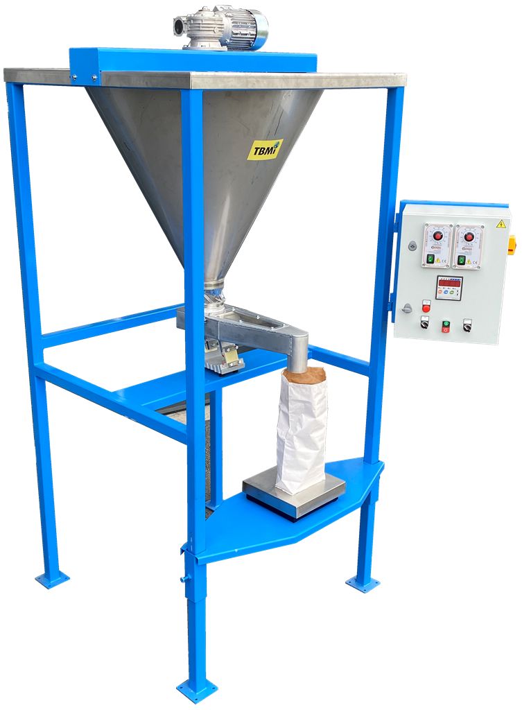 Ensacheuse semi-automatique 100 g à 10 kg pour poudres et granulés - TBMI  BAGGIN5_1