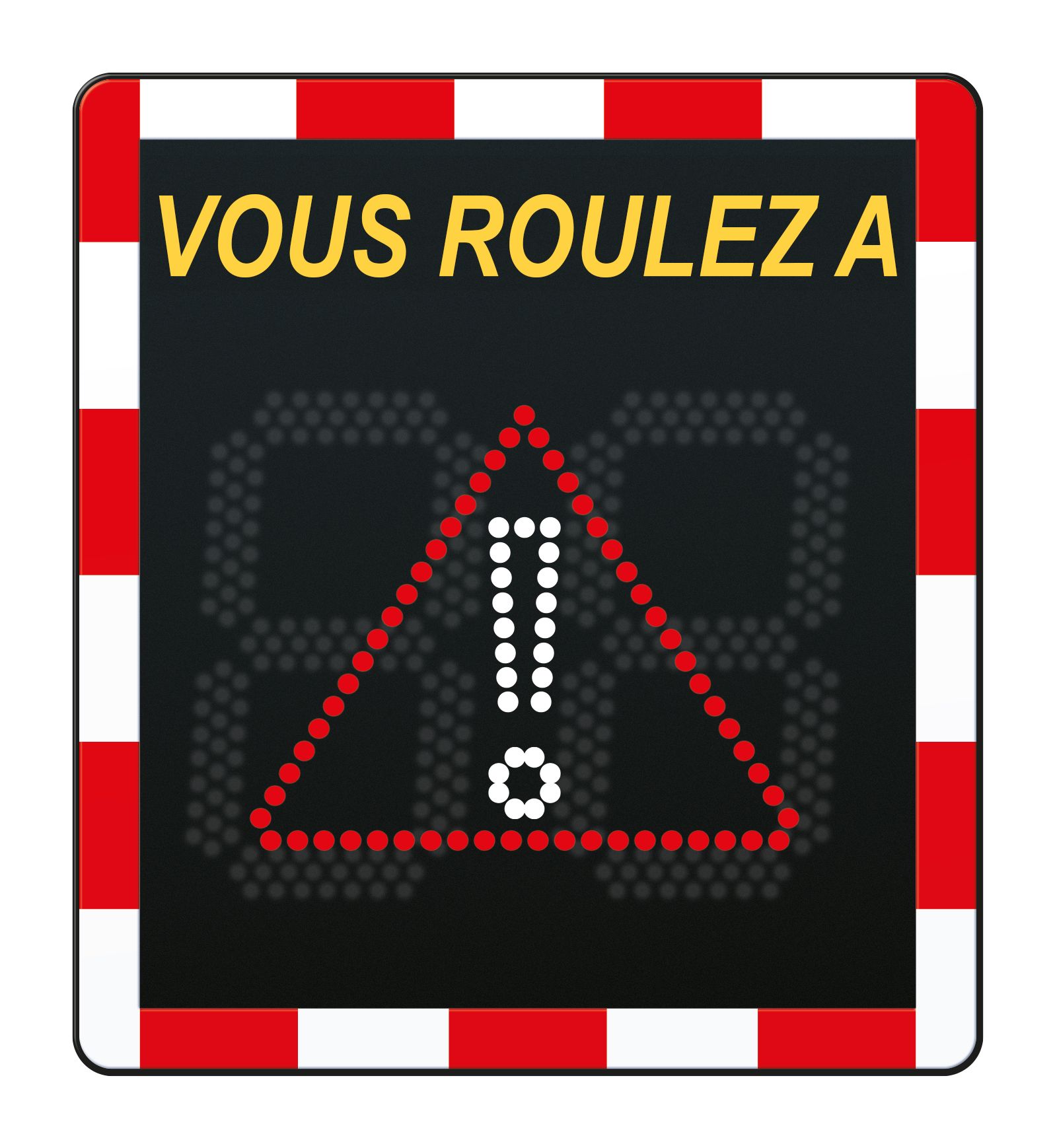 Radar pédagogique Viasis Lite - alimentation solaire avec affichage LED haute visibilité_1