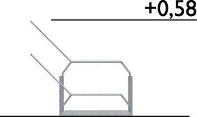 Rampe à vélos Gemini réf-8003537 - Hags - 6 places, droit, galvanisé, free standing_1