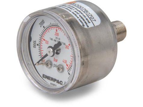 1534R, Manomètre, 38 mm Face, Montage arrière, 400 bar pression maximale_1