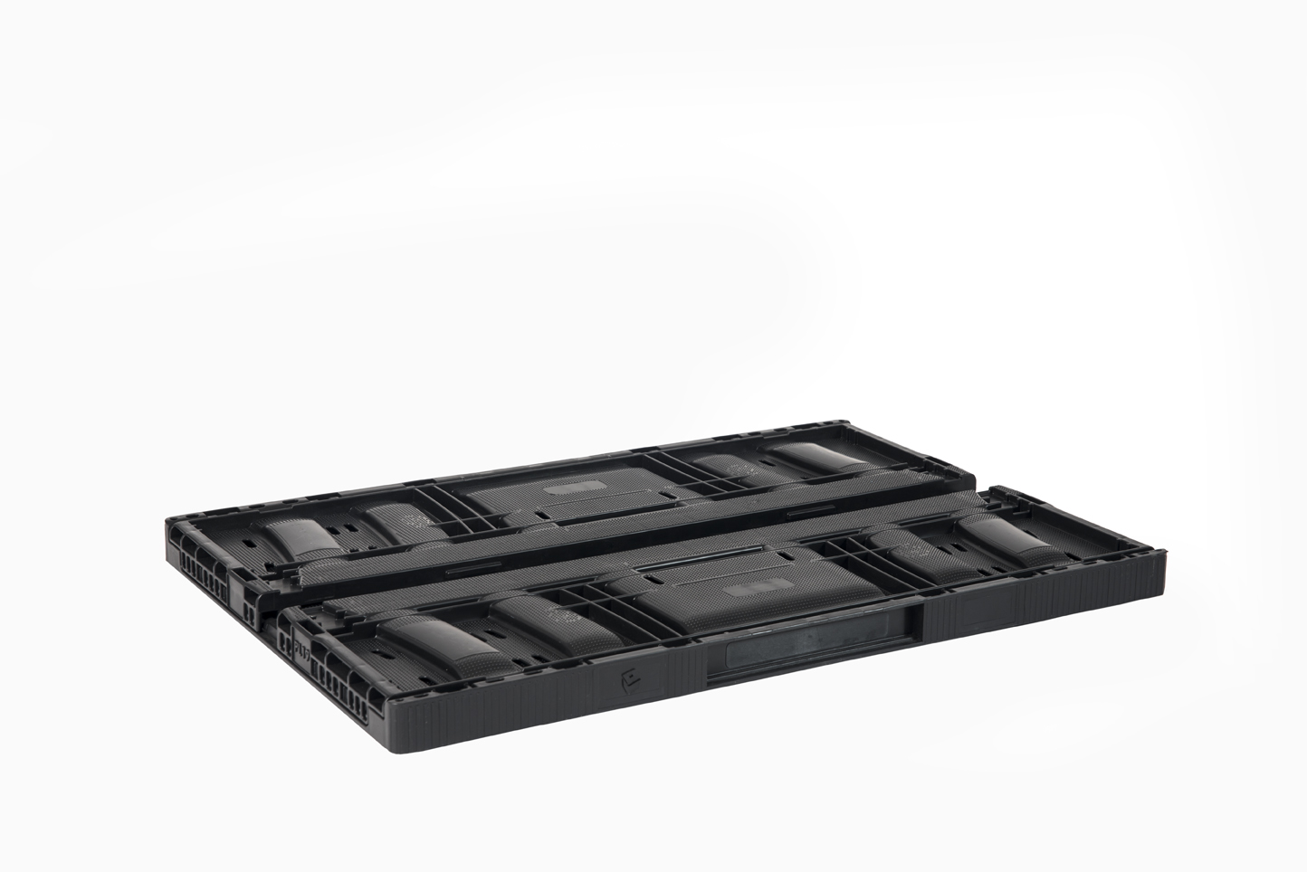 Bac pliable avec verrou actif 619 - Design amélioré, pliable et empilable, capacité 42L_1
