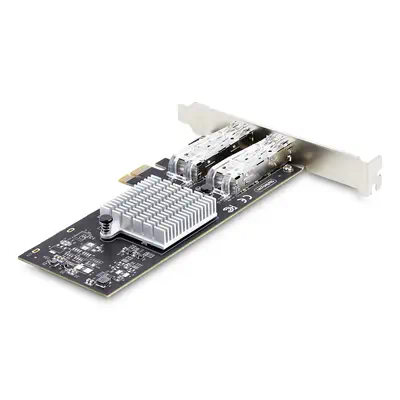 Carte Réseau GbE SFP à  2 Port, PCIe 2.0 x1, Intel I350-AM2, Carte Contrôleur 2x 1GbE, 1000BASE Cuivr_1