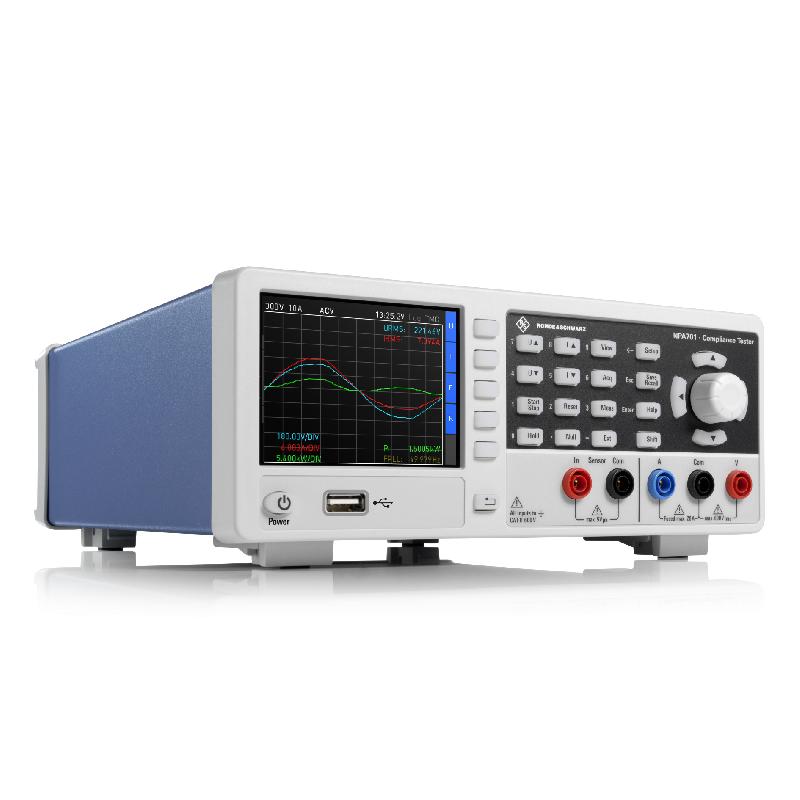 NPA701-G - Analyseur de puissances et d'harmoniques DC à 100 kHz - Test de conformité - Interfaces USB, Ethernet, GPIB - Rohde & Schwarz_1