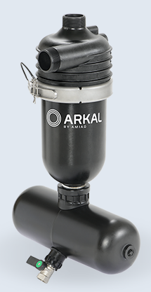 Séparateur de sable - Amiad - centrifuge automatique avec filtration 50-150 microns et débit jusqu'à 125 m³/h_1