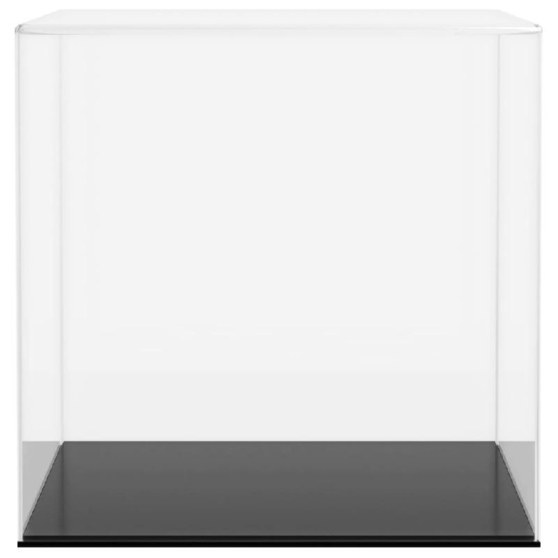 Vidaxl boîte d'affichage transparente 30x30x30 cm acrylique 154902_1