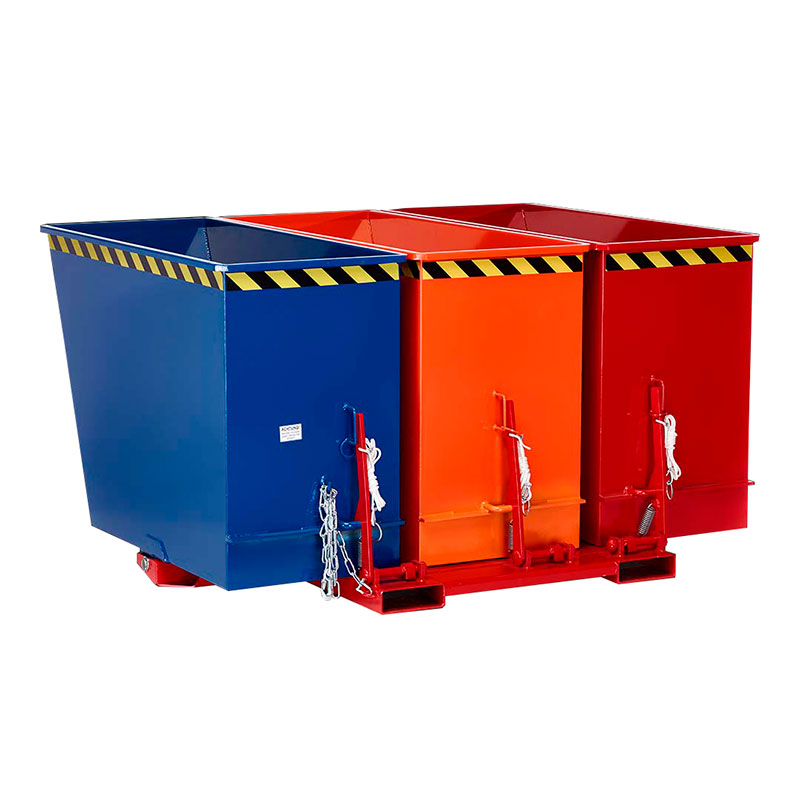 Benne basculante à compartiments trio 3x600l_1