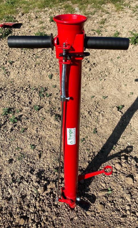 Canne à planter robuste - 3 Kg, 50 mm, avec poignées antidérapantes et limiteur de profondeur_1