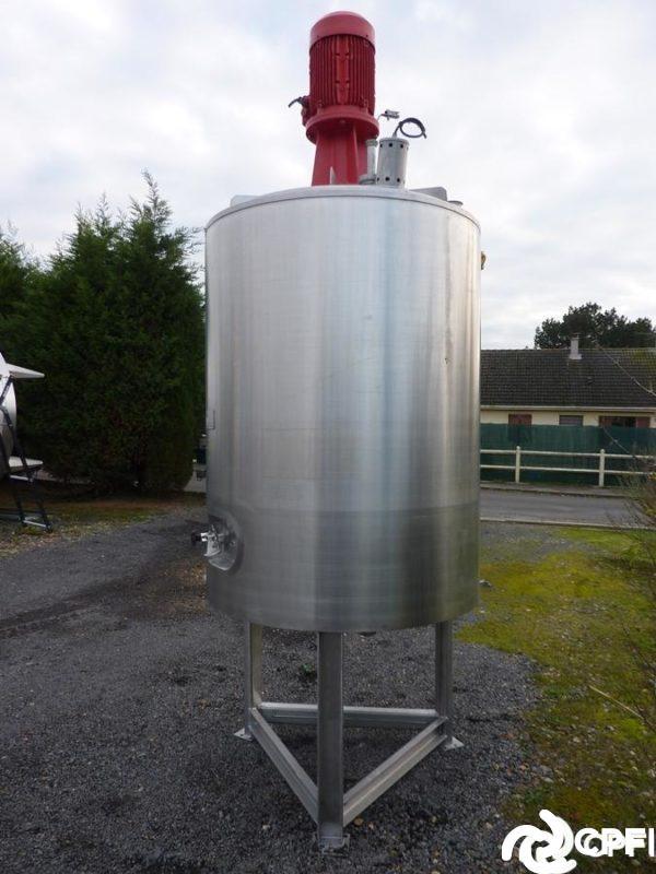 Cuve Pierre Guérin 1625 L - CUV274 - Inox 304L - Motoréducteur 11 kW_1