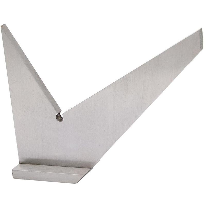 Équerre double onglet - 130 mm - angles multiples 30°, 45°, 60°, 90°, 120° - acier classe 2_1