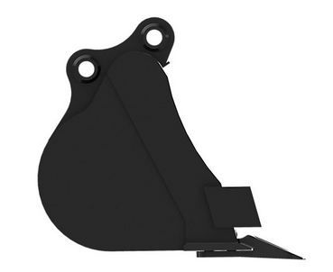 Godet d'excavation-mini-pelle - caterpillar finance france - 600 mm (24 in) - poids 64.7 kg_1