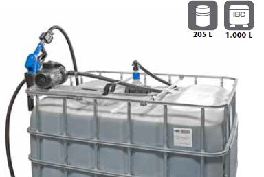 Kits de pompes AdBlue avec support - Série SOLURA 230 V - Pour fût 205 L ou IBC 1000 L - Réf 560 304_1
