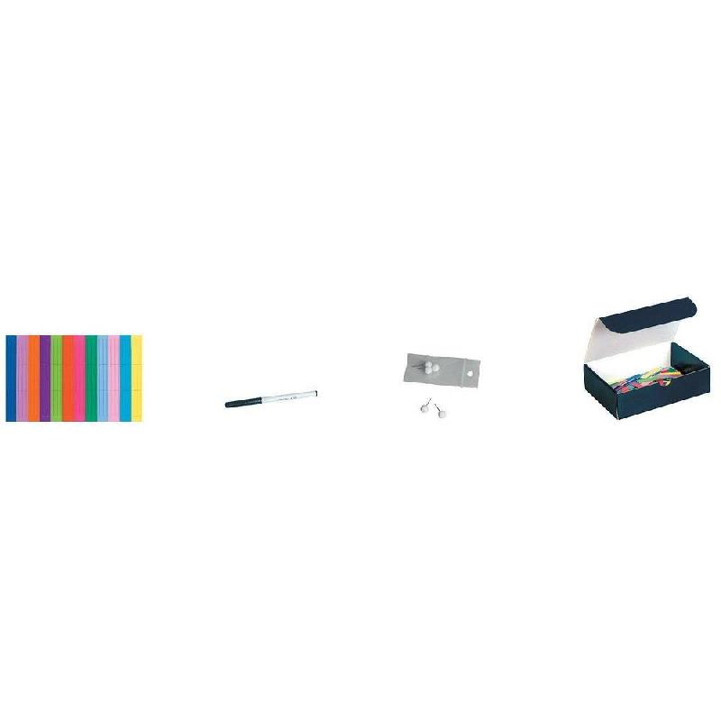 Planning magnétique annuel - effaçable à sec - avec accessoires et kit de fixation_1