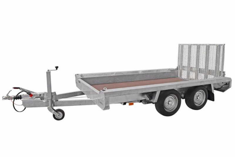 Remorque porte-engins Hulco TERRAX-2 2601 BASIC 2,6T - 2 essieux - 294x150 cm_1