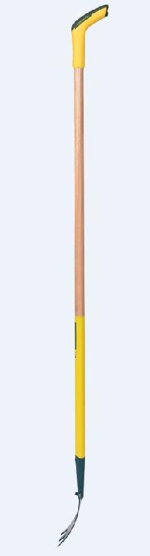 Binette trident Naturovert - manche bois 150cm - lame tuilée affûtée et trempée - Leborgne_1