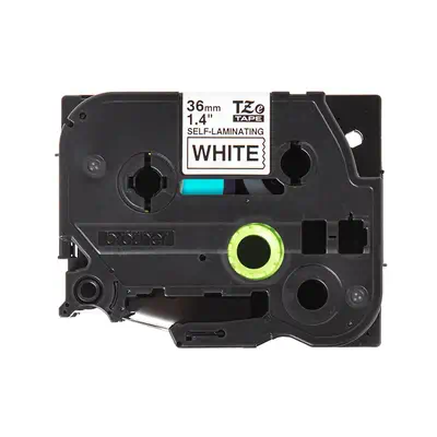 Brother TZE-SL261 ruban d'étiquette Noir sur blanc_1