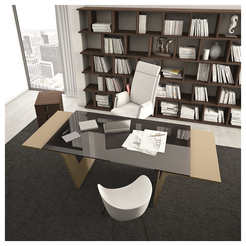 Bureau de direction Larus - Maison Lacour - Collection directionnelle personnalisable jusqu'à 200 combinaisons_1