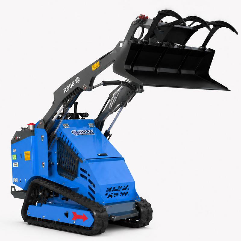 Chargeur compact sur chenilles RIPPA RS06 neuf - Moteur Kubota D1105 Diesel_1