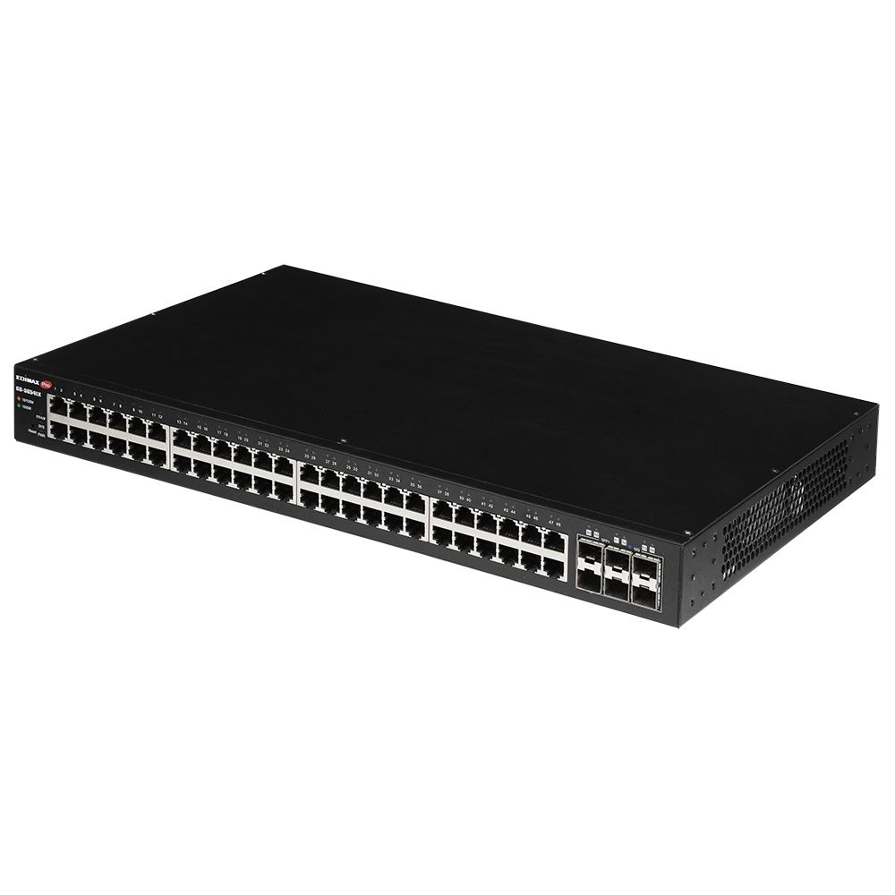 Commutateurs - switch Edimax GS-5654LX - 54 ports dont 6 SFP+ 10G - Gestion intelligente et performance avancée_1